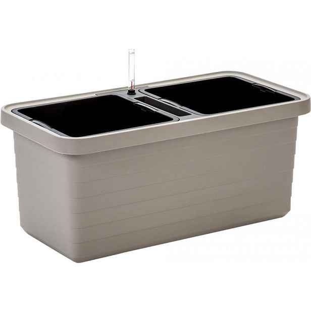 truhlík DUO taupe 78x39x35cm BERBERIS samozavl. II.jakost