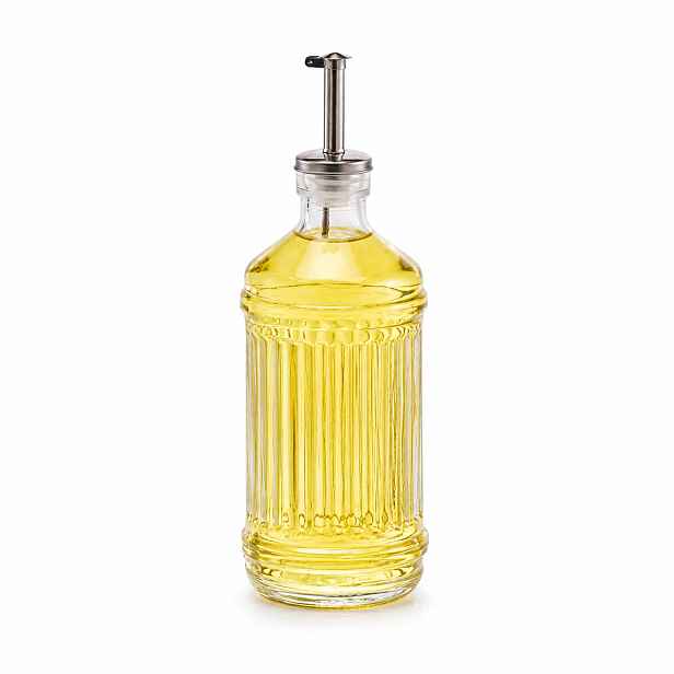 Zeller Present Láhev na olej, ocet, s nálevkou - 500ml, VROUBEK