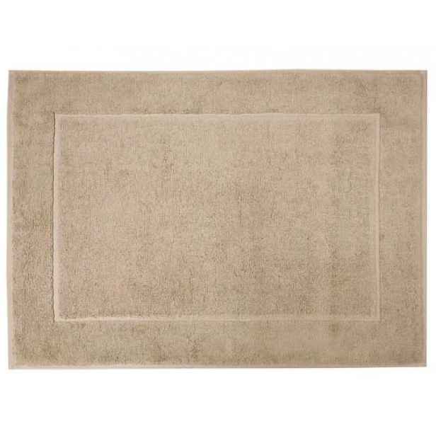 Froté koupelnová předložka Ma Belle 67x120 cm, béžová