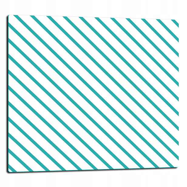 7v1 Skleněná Deska Ochranný Panel 65x60 Pruhy Tvrzené Sklo