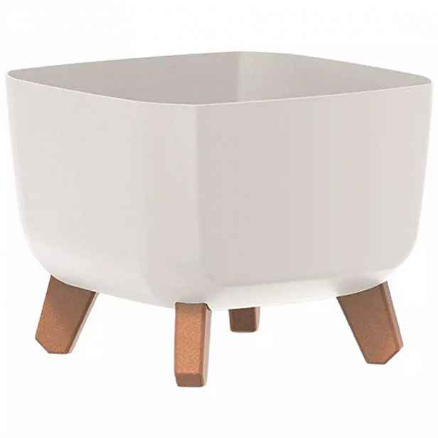 Květináč Gracia Square 24 cm bílý DGQL240-S449