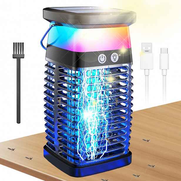 Lampa na mouchy IP68 Solární lampa na čtení 2000V pro kempování v ložnici