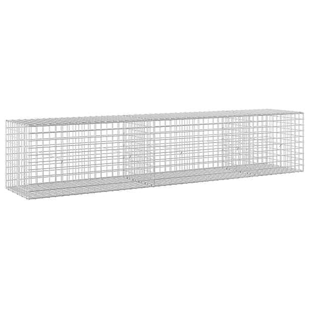 vidaXL Gabion s drátem 5 mm a síťkou 5x5 cm 250x50x50 cm
