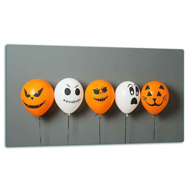 7v1 Skleněná Deska Na Krájení 52x30 Halloween