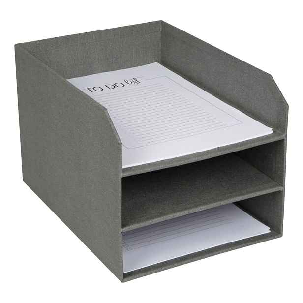 Kartonový organizér na dokumenty Trey – Bigso Box of Sweden