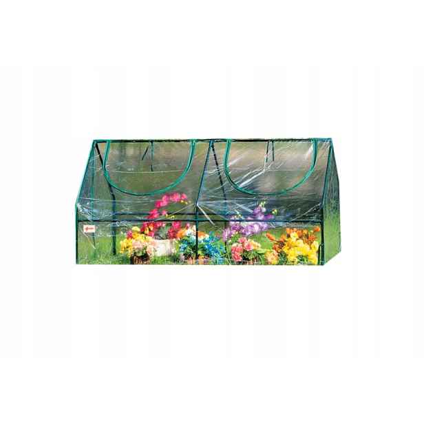 Mini zahradní skleník Pařeniště fólie Pvc 170x85x100 cm pařeniště tunelový