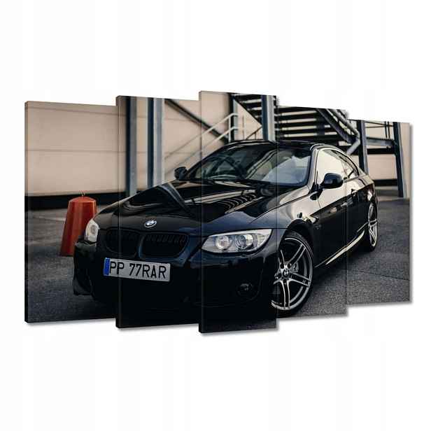 Obrazy 100x60 Černá Beemka Bmw Auto