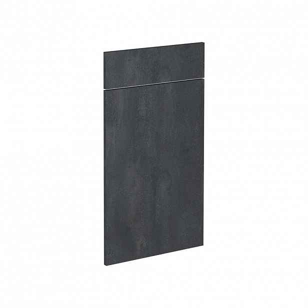 Vicco KUCHYŇSKÁ DVÍŘKA R-Line Černý beton 39.6 x 70.8 cm nábytková čela pro spodní skříňku se zásuvkami