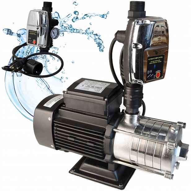 Hydrofor Beznádržový Čerpadlo Premium Inox Vypínač pro čerpadlo 4200 l/h Silný