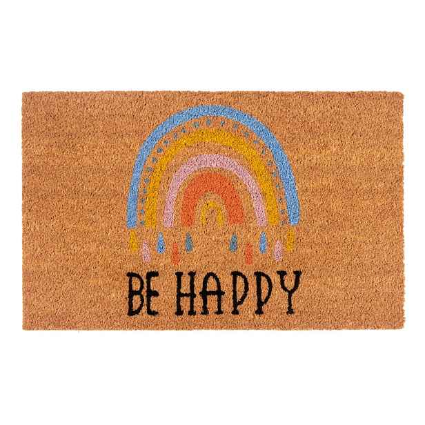 Rohožka z kokosového vlákna 40x70 cm Be Happy – Hanse Home