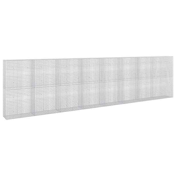 vidaXL Gabion s drátem 5 mm a síťkou 5x5 cm 800x50x200 cm