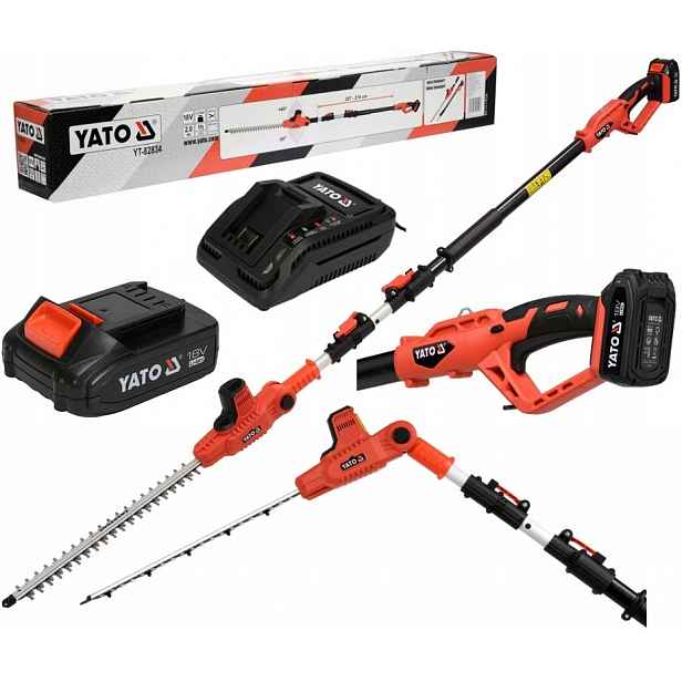Yato YT-82835 Teleskopické Nůžky Na Živý Plot 18V 420 MM