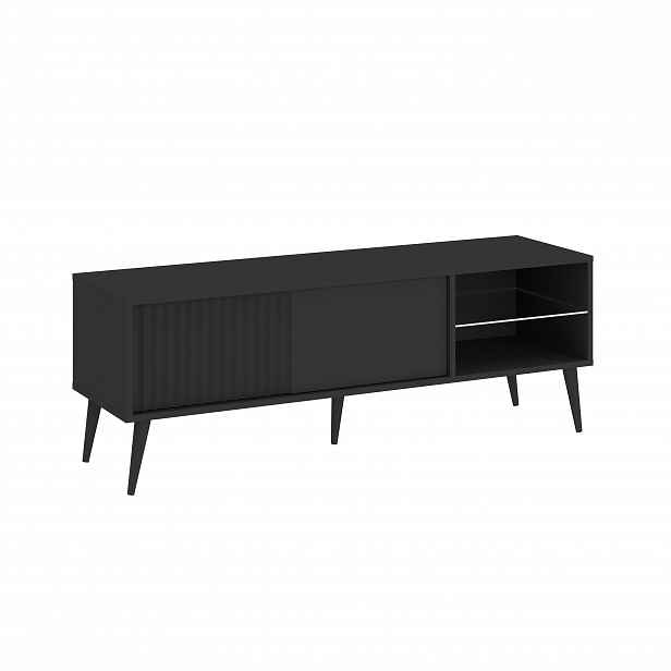 Stolek pod TV JEWETT - antracitový