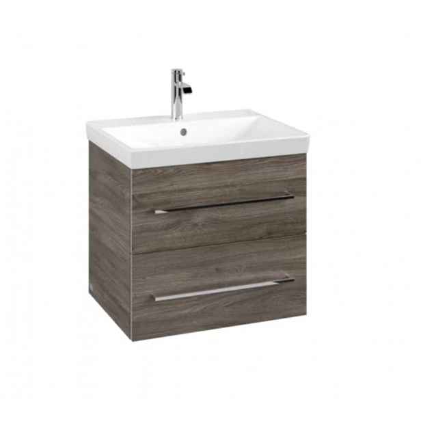 Villeroy & Boch Avento - Umyvadlová skříňka, 58x51x45 cm, 2 zásuvky, Stone Oak A88900RK
