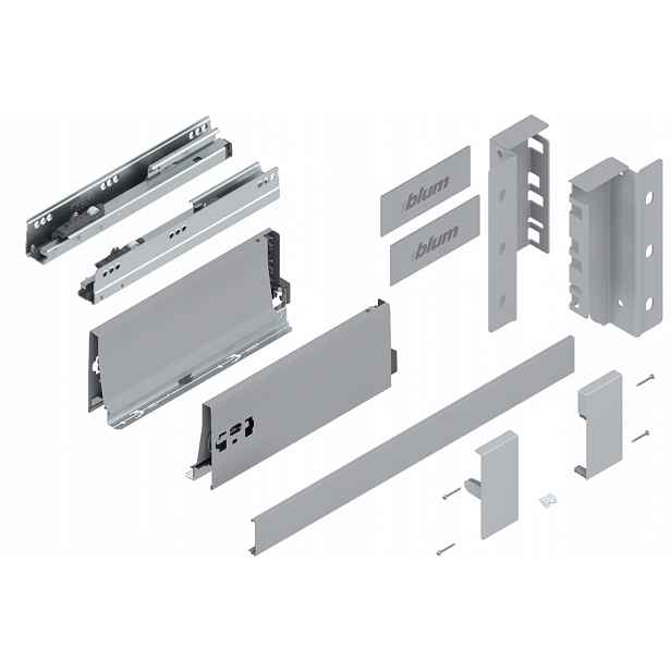 Blum Tandembox 350 Šuplík , Střední vnitřní, K, Šedá