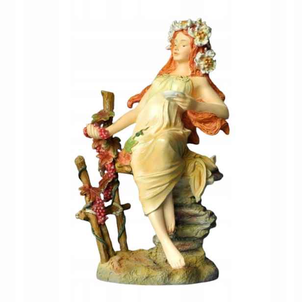 Figurka Podzim Alphonsa Muchy ze 4 Ročních Období, Parastone 22 cm