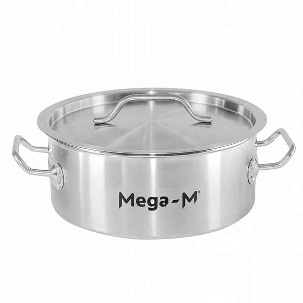 Hrnec s poklicí 5L 25CM na indukci a plyn Mega-M Standard