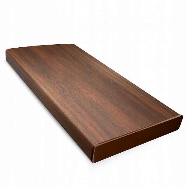 Renovační kryt na starý vnitřní parapet, ořech, šířka 38 Cm, délka 100 cm