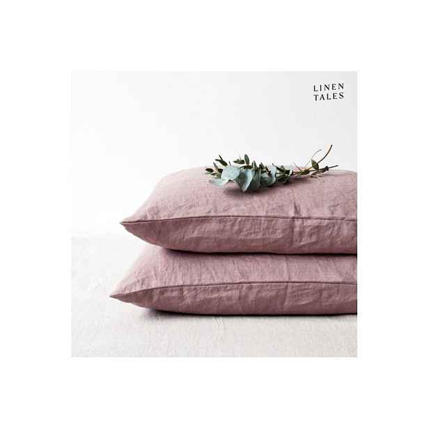 Lněný povlak na polštář 40x40 cm Ashes of Roses – Linen Tales