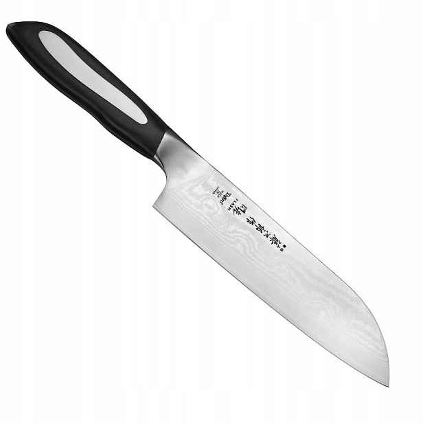Tojiro Flash VG-10 Japonský ostrý kuchyňský Nůž Santoku na Zeleniny 18 cm
