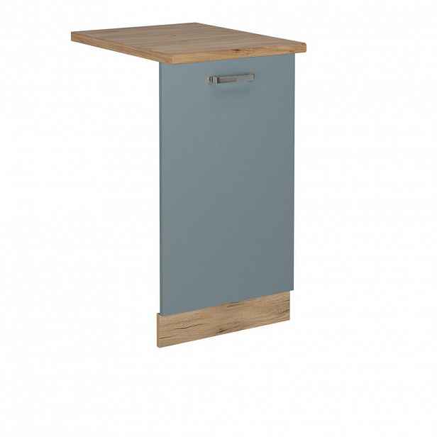Vicco ČELNÍ PANEL MYČKY R-Line Modrošedá 45 cm , PD Dub