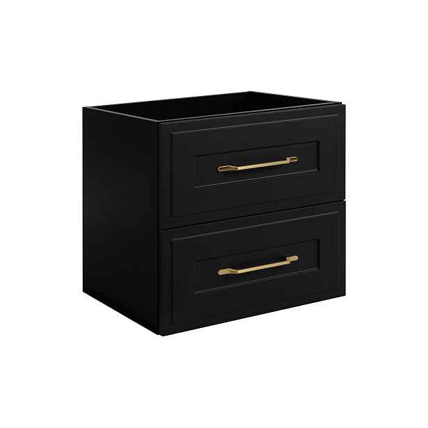 Elvisia Skříňka pod umyvadlo CLASSIC Black | 60 cm