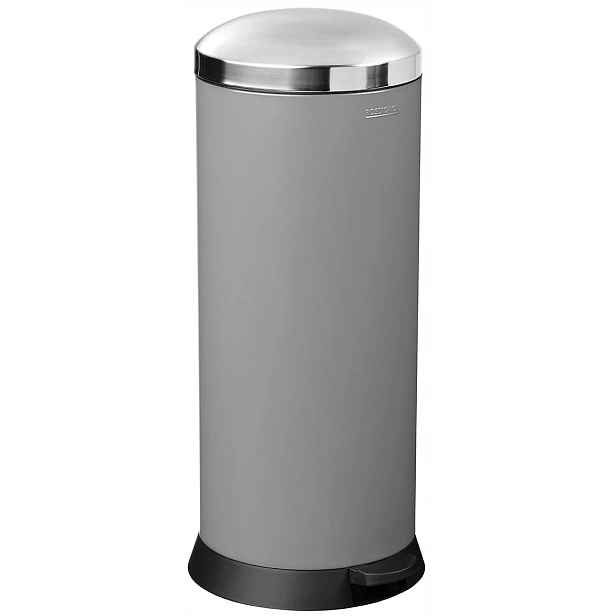 Pedálový koš Rossignol Bomba 91043, 30 L, šedý, Ral 9006_II.jakost