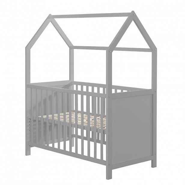 Roba DOMEČKOVÁ POSTEL 60 x 120 cm taupe