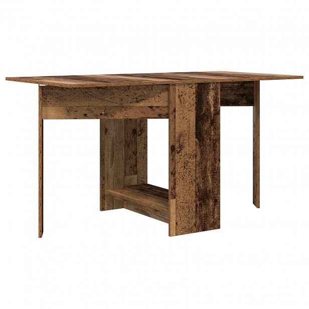 vidaXL Jídelní stůl 138 x 70 x 73,5 cm Kompozitní dřevo Staré dřevo