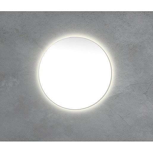 Zrcadlo s LED osvětlením Naturel 80x80 cm bez vypínače ZIL80KLEDP