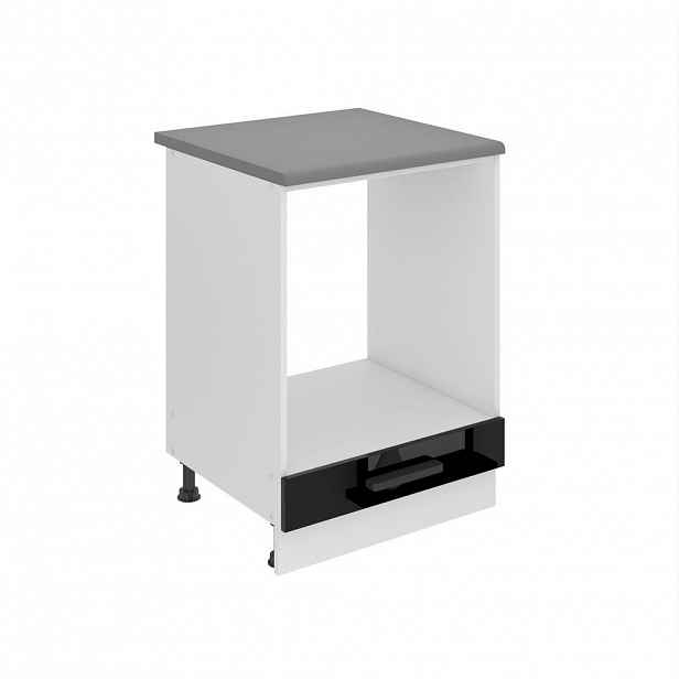 B BELINI GROUP KUCHYŇSKÁ SPODNÍ SKŘÍŇKA 60 cm SDP s pracovní deskou, bez dvířek, Černá
