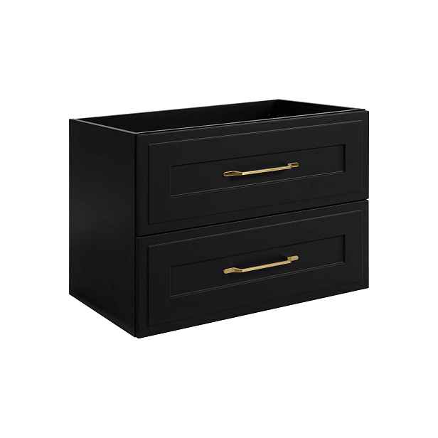 Elvisia Skříňka pod umyvadlo CLASSIC Black | 80 cm