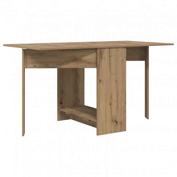 vidaXL Jídelní stůl 138 x 70 x 73,5 cm Kompozitní dřevo Dub artisan