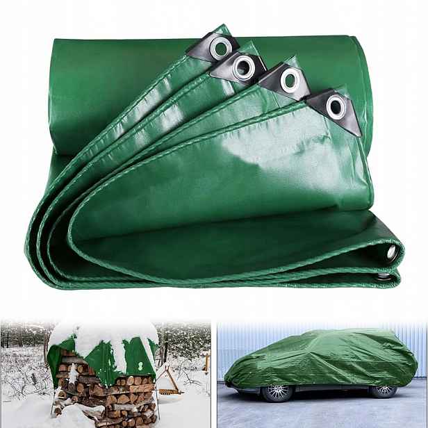 Plachta S Oky, 650 G/m², Voděodolná, Pvc, Ochranný Obal