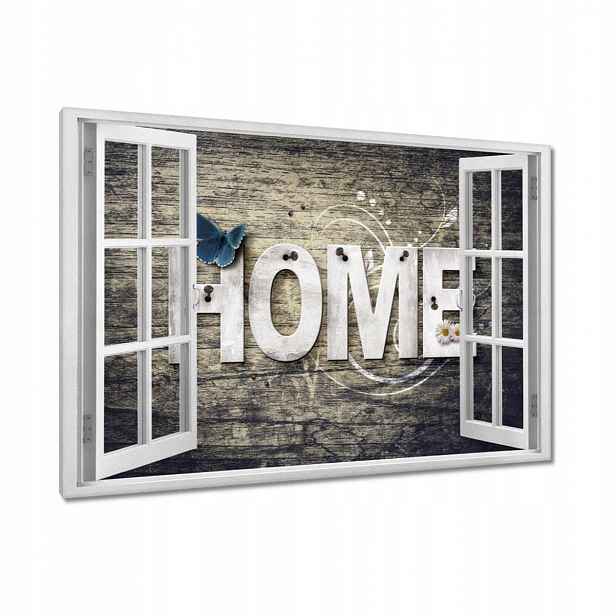 Obrazy 90x60 Home Dům náš milovaný