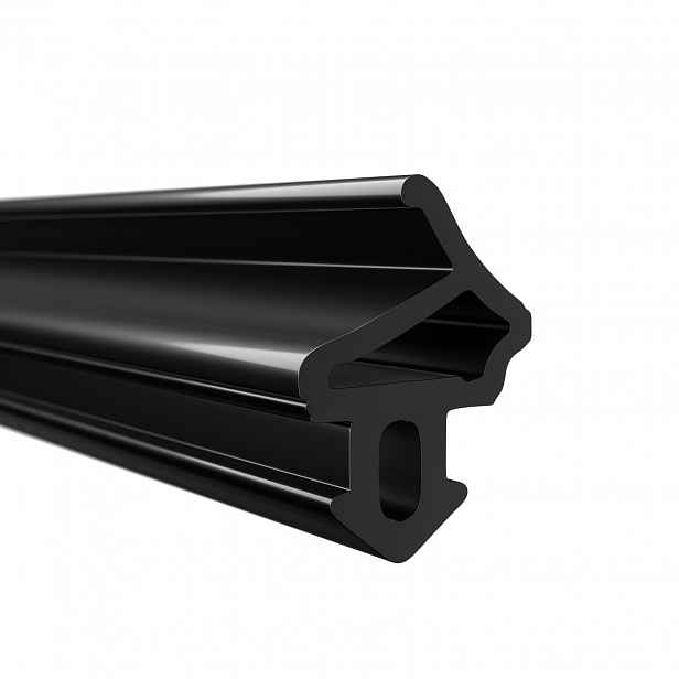 Těsnění pro okenní okna z Pvc Černá gumová Epdm Aluplast S-1172 100 m