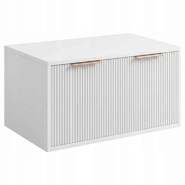 Szafka łazienkowa biała Rea Core 80 cm