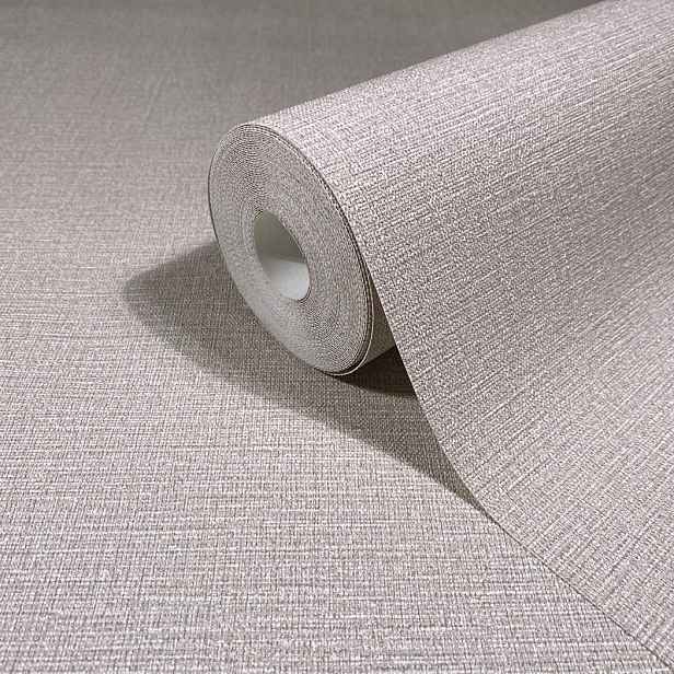 Tapeta Se Strukturou Tkaniny Béžová Šedá Taupe Tapeta 10 M X 106 CM