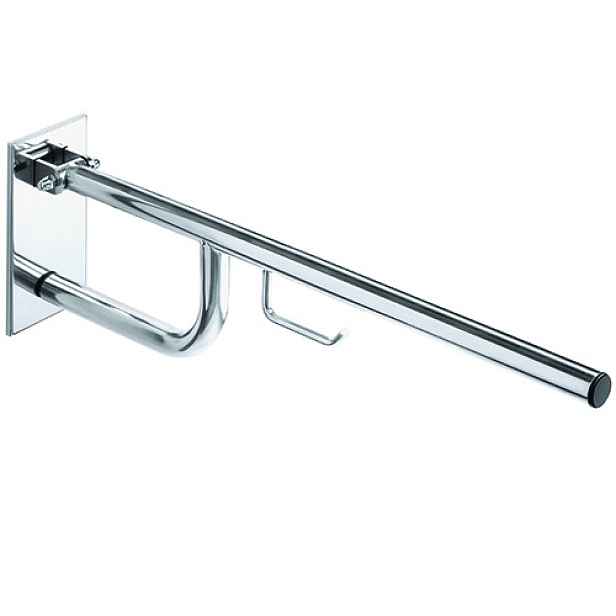 Úchyt sklopný Bemeta Help s držákem TP 850 mm s krytkou nerez lesklý