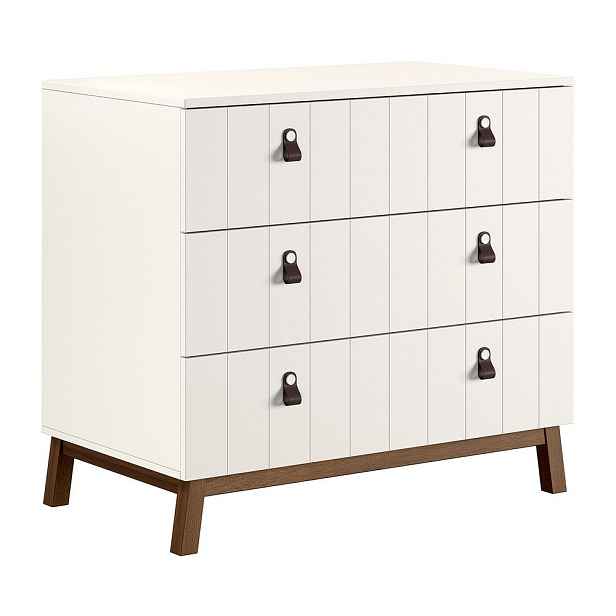 Béžová dětská komoda 98,5x89x57 cm Sezane – Vipack