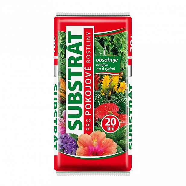 Standard - substrát pro pokojové rostliny 20 l