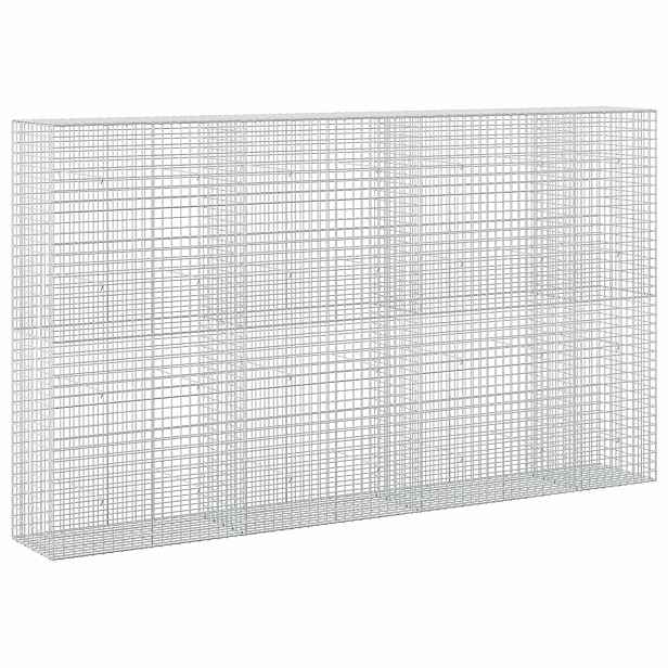 vidaXL Gabion s drátem 5 mm a síťkou 5x5 cm 350x50x200 cm