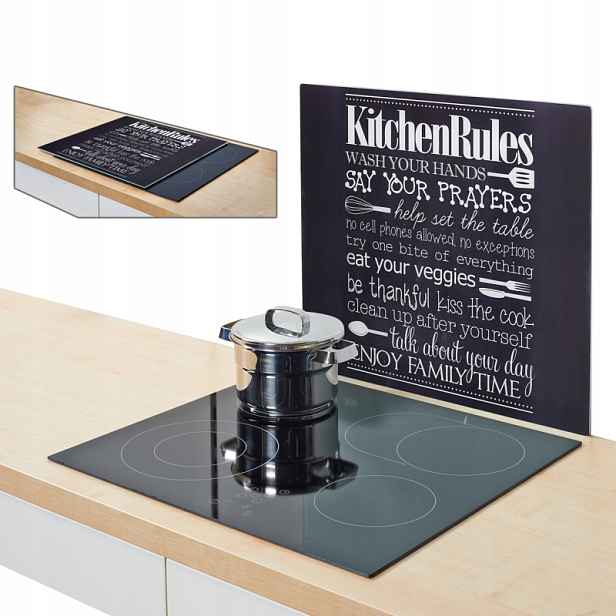 Zeller Skleněná deska Kitchen Rules 56x50cm