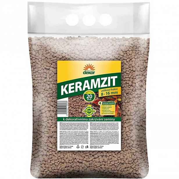 Dekor - keramzit 8-16 mm, 20 l