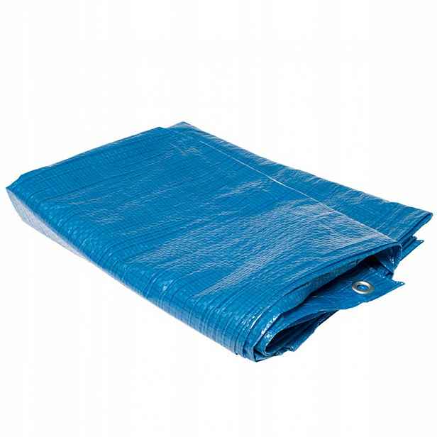 Impregnovaná plachta Modrá 50 g 8 m/12 m, pevná, odolná