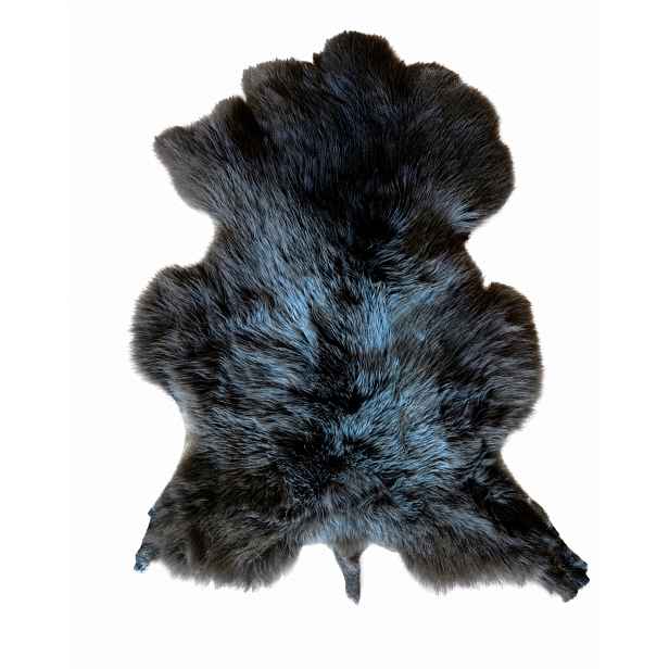 Ovčí kůže „barva“ Hnědo-šedá 70 cm/XXS (Malé Jehněčí) 100%Přírodní!