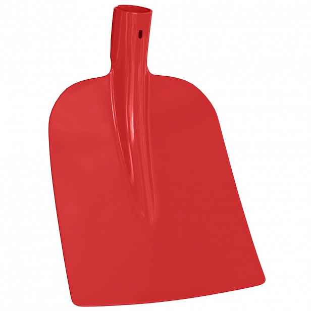vidaXL Hlava lopaty Červená 32 x 24,5 cm Práškově lakovaná ocel