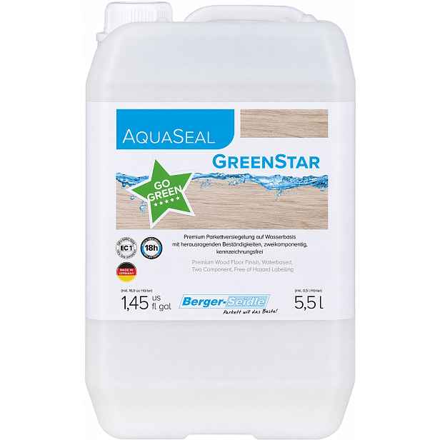 Berger-Seidle AquaSeal GreenStar Ultra Mat 5,5L prémiový lak 2K