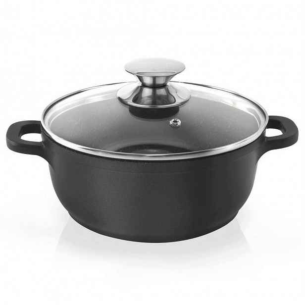 Hrnec granitový Orion Grande 24 cm 4 l s indukčním víkem
