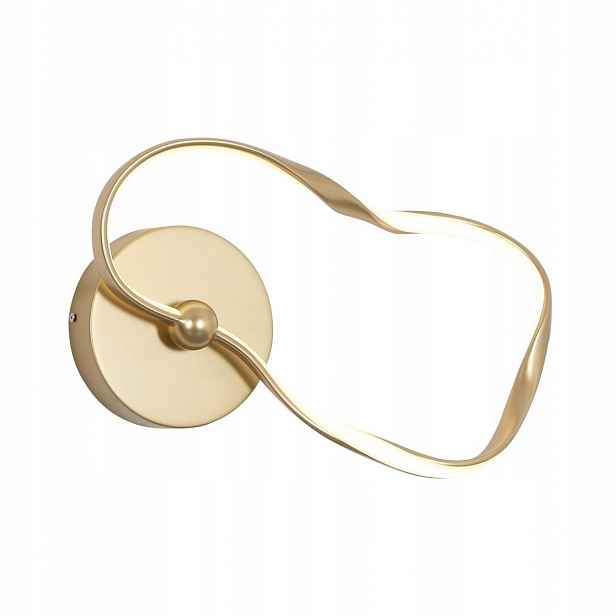 Nástěnné svítidlo Amaya Led Zlaté 40 cm Moderní do ložnice Italux